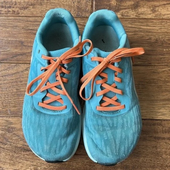 Altra Rivera Running Shoes Foot Shape Zero Drop Light Blue Womens Size 6.5 - Picture 10 of 12